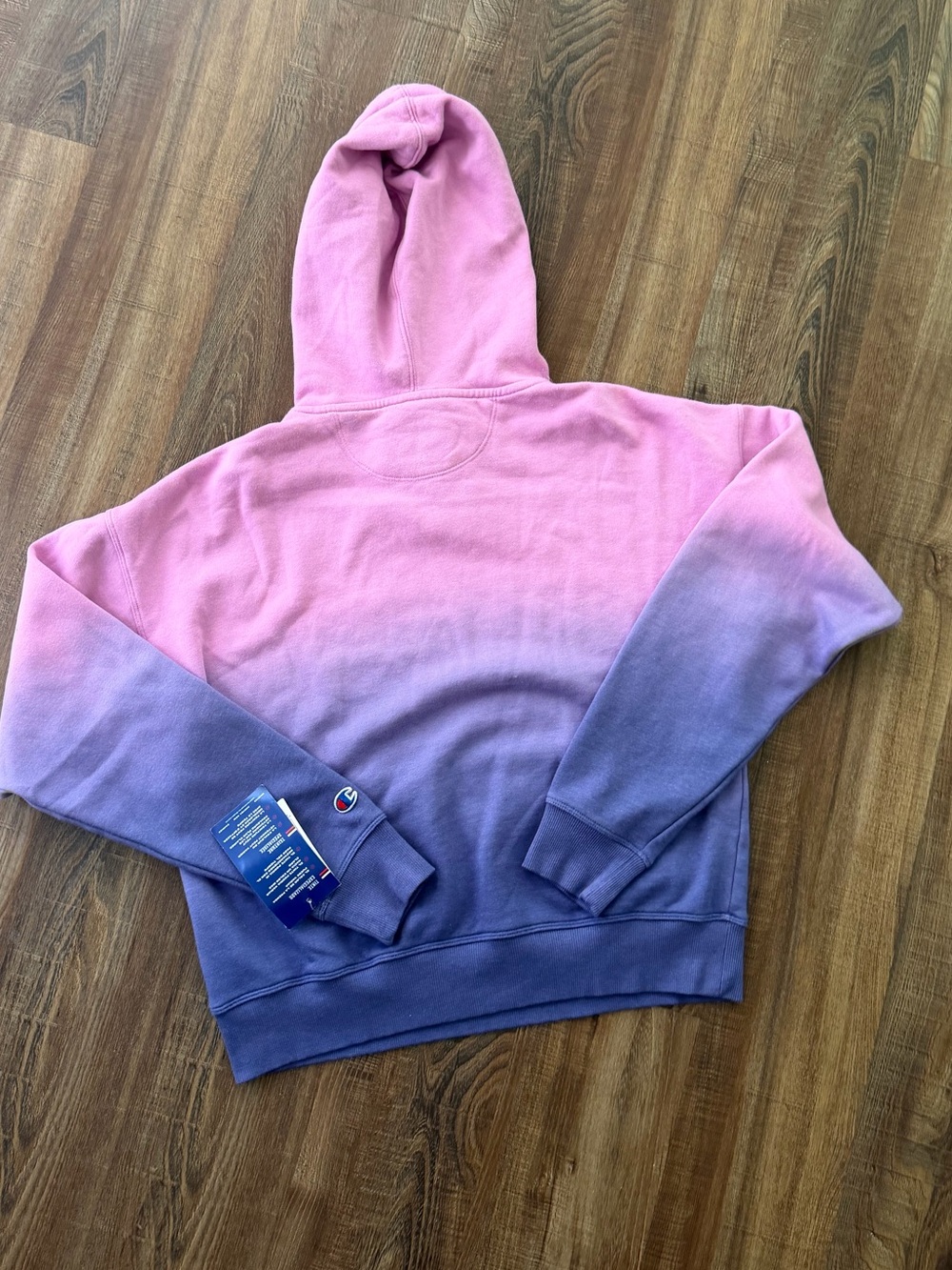 Champion Pink to Purple Ombre Hoodie & Joggers Set Size XS NWT - Picture 3 of 8